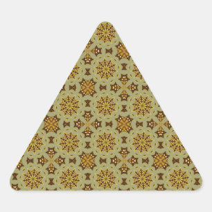 The Magic of Christmas Triangle Sticker