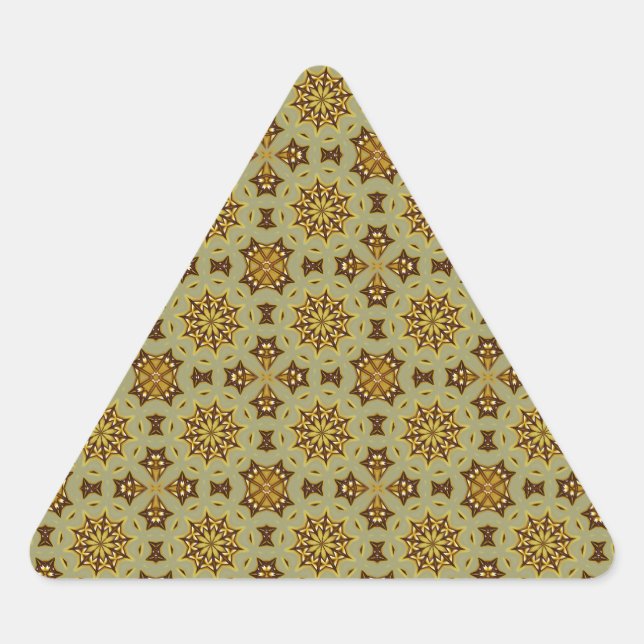 The Magic of Christmas Triangle Sticker (Front)