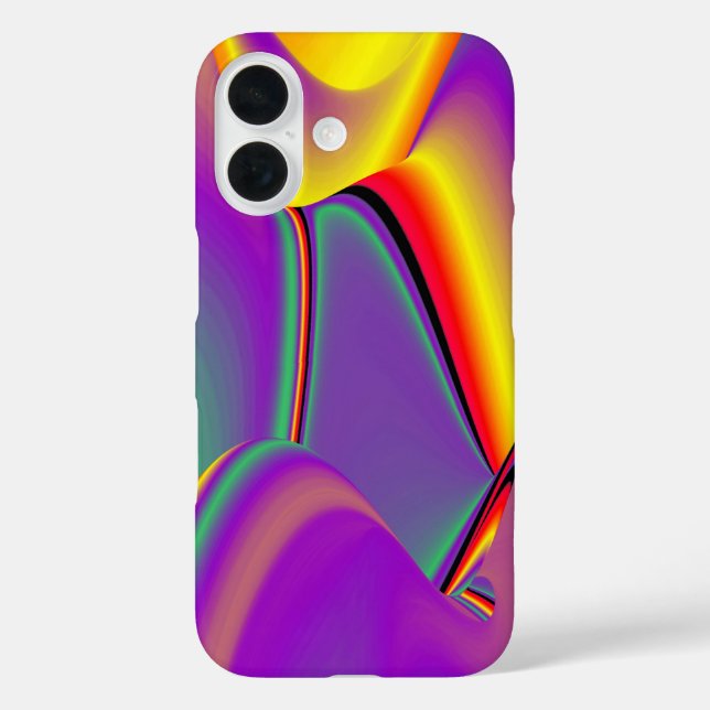 The Magic of Colours Abstract 3D Rainbowart Case-Mate iPhone Case (Back)