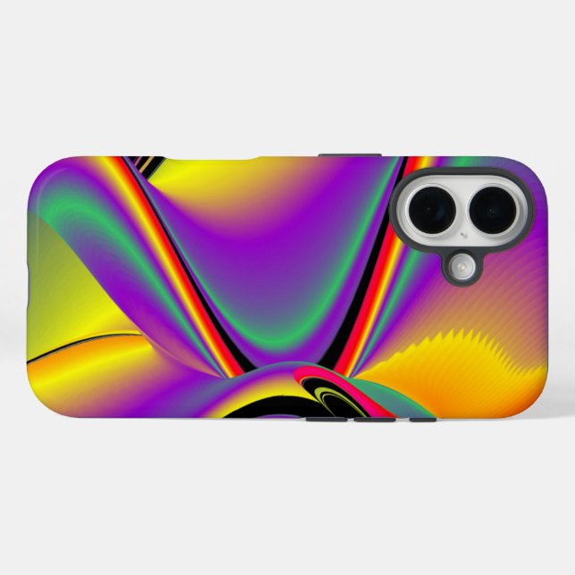 The Magic of Colours Abstract 3D Rainbowart Case-Mate iPhone Case (Back (Horizontal))