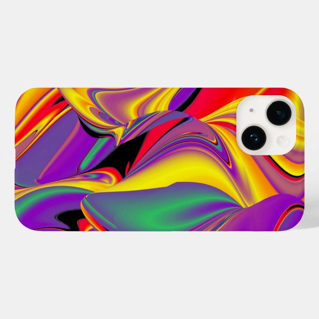 The Magic of Colours Abstract 3D Rainbowart Case-Mate iPhone Case (Back (Horizontal))