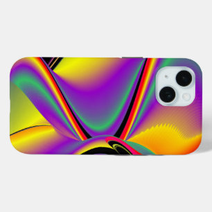 The Magic of Colours Abstract 3D Rainbowart iPhone 15 Case
