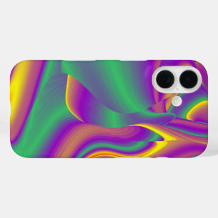 The Magic of Colours Abstract 3D Rainbowart iPhone 16 Case