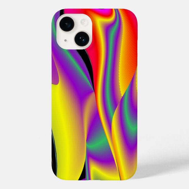 The Magic of Colours Abstract 3D Rainbowart Case-Mate iPhone Case (Back)