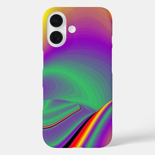 The Magic of Colours Abstract 3D Rainbowart Case-Mate iPhone Case (Back)