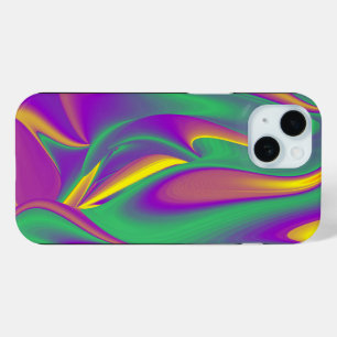 The Magic of Colours Abstract 3D Rainbowart iPhone 15 Case