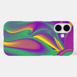 The Magic of Colours Abstract 3D Rainbowart iPhone 16 Case