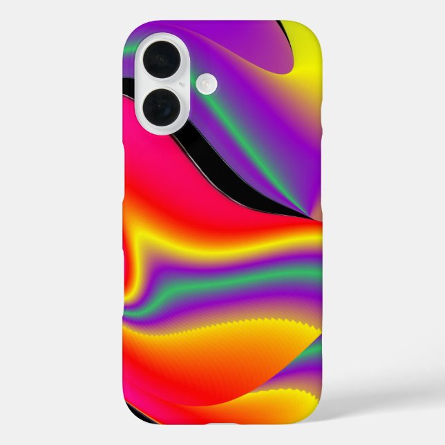 The Magic of Colours Abstract 3D Rainbowart Case-Mate iPhone Case (Back)
