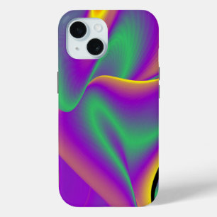 The Magic of Colours Abstract 3D Rainbowart iPhone 15 Case
