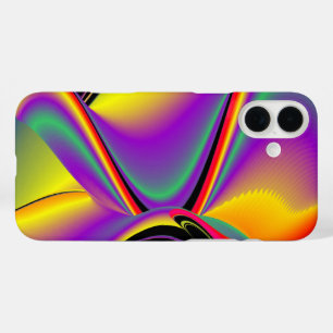 The Magic of Colours Abstract 3D Rainbowart iPhone 16 Plus Case