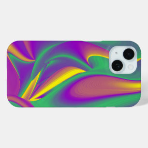 The Magic of Colours Abstract 3D Rainbowart iPhone 15 Case