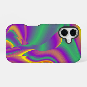 The Magic of Colours Abstract 3D Rainbowart iPhone 16 Case