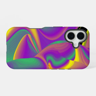 The Magic of Colours Abstract 3D Rainbowart iPhone 16 Case