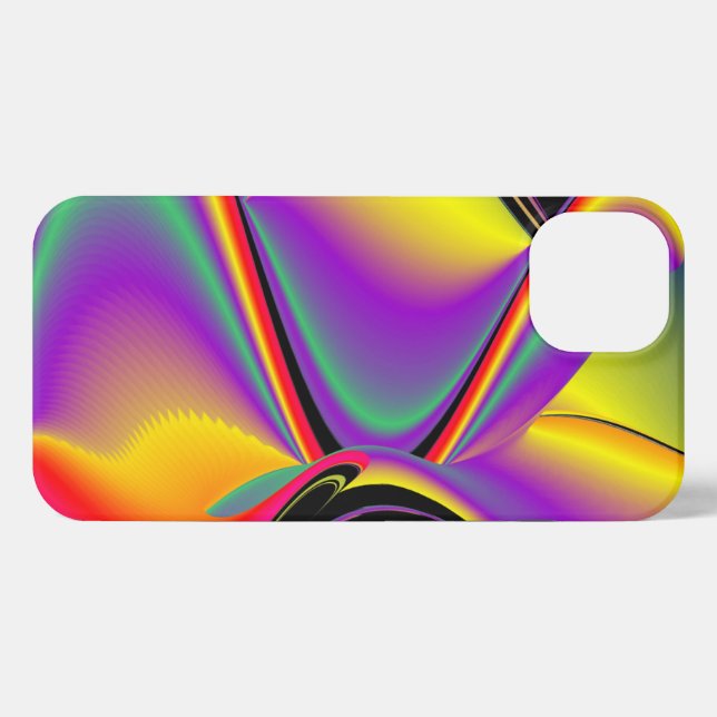 The Magic of Colours Abstract 3D Rainbowart iPhone Case (Back Horizontal)