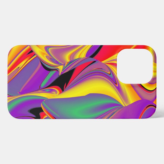The Magic of Colours Abstract 3D Rainbowart iPhone Case (Back Horizontal)
