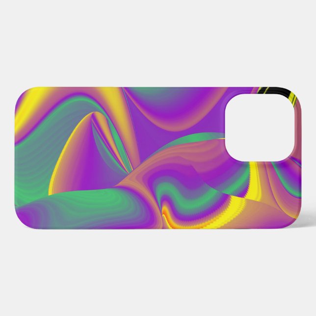 The Magic of Colours Abstract 3D Rainbowart iPhone Case (Back Horizontal)