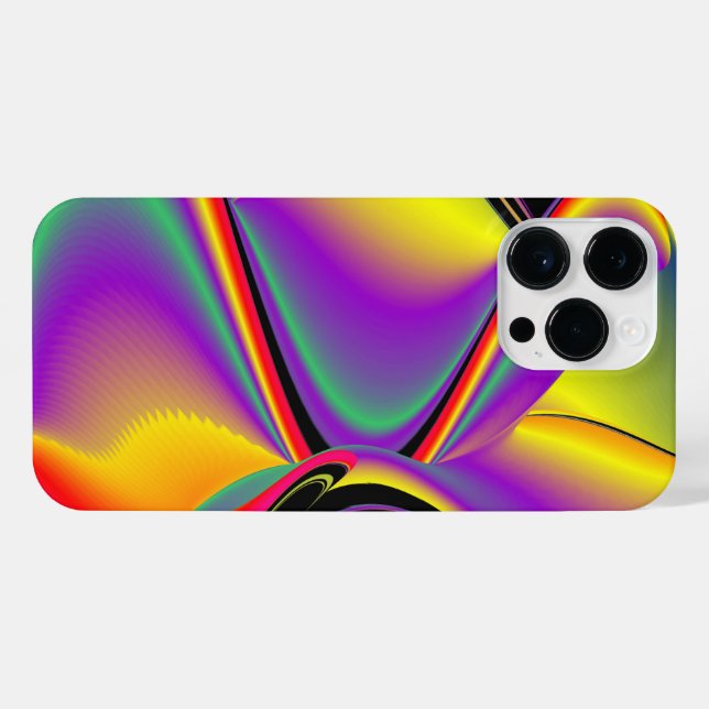 The Magic of Colours Abstract 3D Rainbowart iPhone Case (Back Horizontal)
