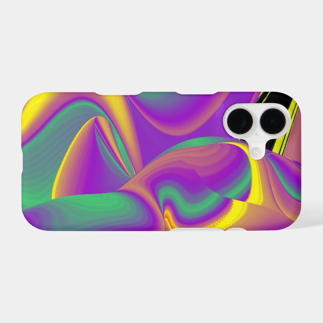 The Magic of Colours Abstract 3D Rainbowart iPhone Case (Back Horizontal)