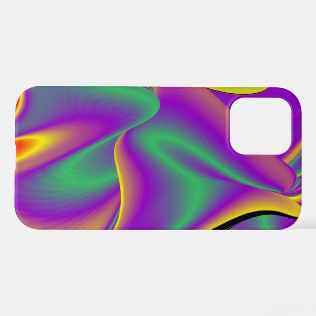 The Magic of Colours Abstract 3D Rainbowart iPhone Case (Back Horizontal)