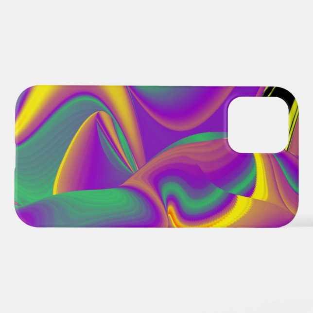 The Magic of Colours Abstract 3D Rainbowart iPhone Case (Back Horizontal)
