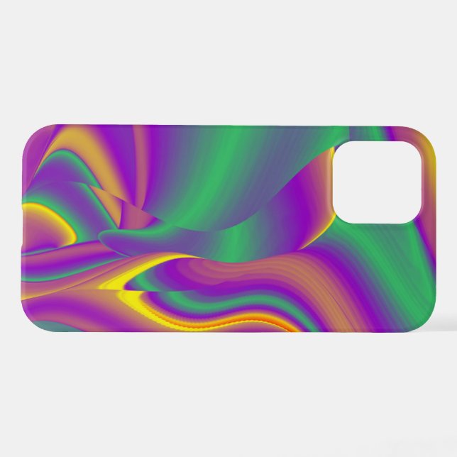 The Magic of Colours Abstract 3D Rainbowart iPhone Case (Back Horizontal)