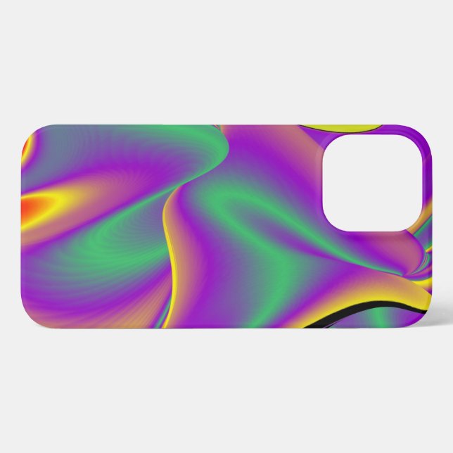 The Magic of Colours Abstract 3D Rainbowart iPhone Case (Back Horizontal)