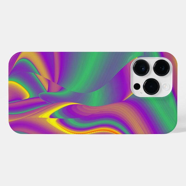 The Magic of Colours Abstract 3D Rainbowart iPhone Case (Back Horizontal)
