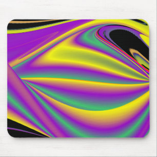 The Magic of Colours Abstract 3D Rainbowart Mouse Pad