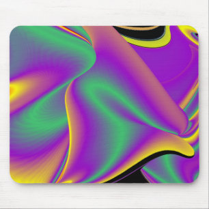 The Magic of Colours Abstract 3D Rainbowart Mouse Pad