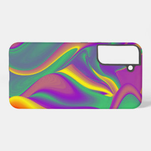 The Magic of Colours Abstract 3D Rainbowart Samsung Galaxy Case