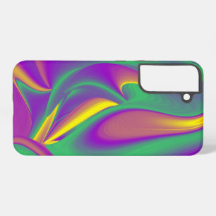 The Magic of Colours Abstract 3D Rainbowart Samsung Galaxy Case