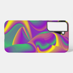 The Magic of Colours Abstract 3D Rainbowart Samsung Galaxy Case