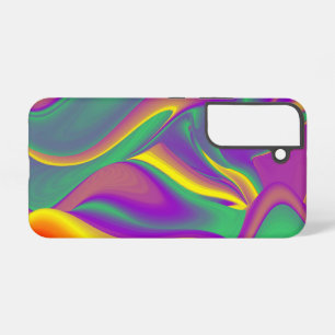 The Magic of Colours Abstract 3D Rainbowart Samsung Galaxy Case