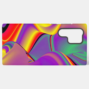 The Magic of Colours Abstract 3D Rainbowart Samsung Galaxy Case