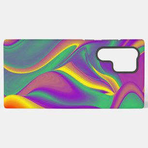 The Magic of Colours Abstract 3D Rainbowart Samsung Galaxy Case
