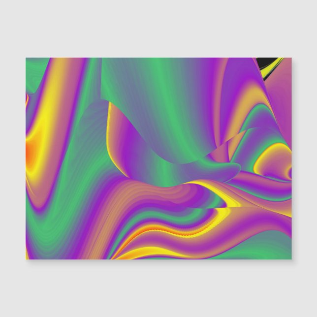 The Magic of Colours Magnetic Card (Front)