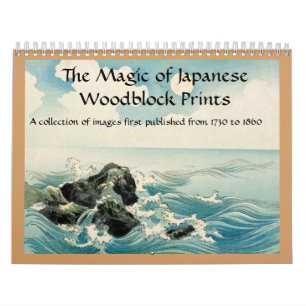 The Magic of Japanese Woodblock prints Calendar