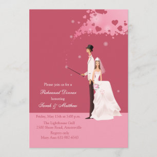 The Magic of Love Rehearsal Dinner Party Invitatio Invitation