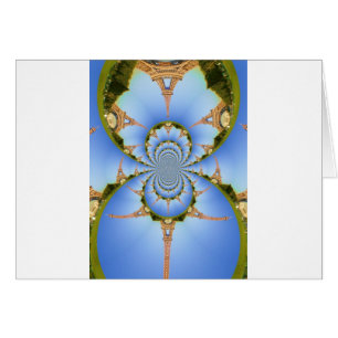 The Magic of Paris: Geometric Eiffel Tower Design