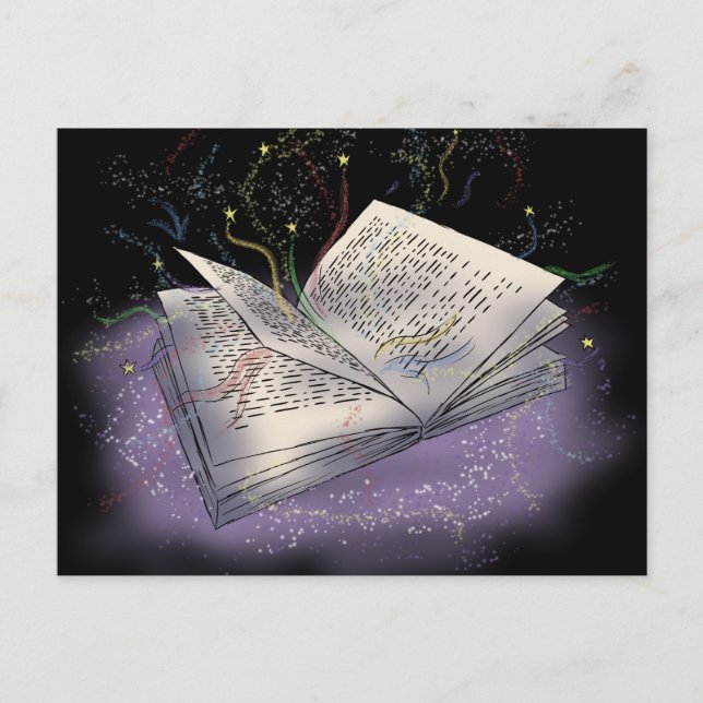 The Magic of Reading Postcard (Front)