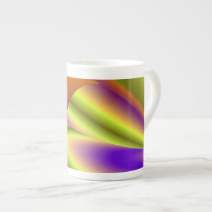The Magic of Summer , Abstract 3D Art Bone China Mug