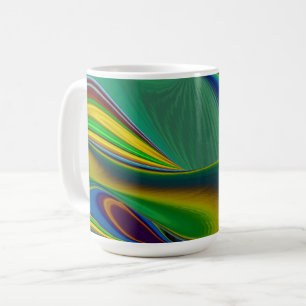 The Magic of Summer , Abstract 3D Art Coffee Mug