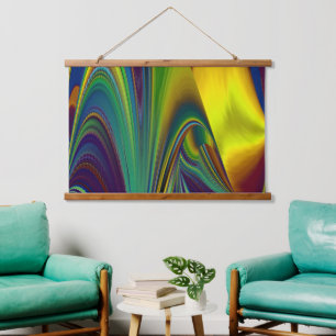 The Magic of Summer , Abstract 3D Art Hanging Tapestry