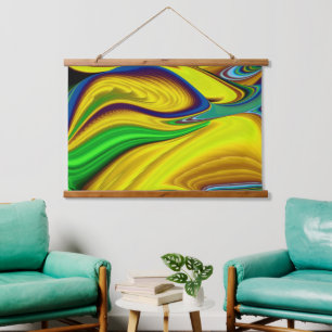 The Magic of Summer , Abstract 3D Art Hanging Tapestry