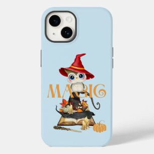The Magic Witch Owl Fall Halloween Themed Case-Mate iPhone 14 Case