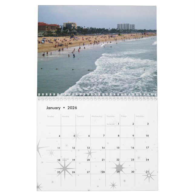 THE MAGICAL BEAUTY OF CALIFORNIA calendar (Jan 2026)