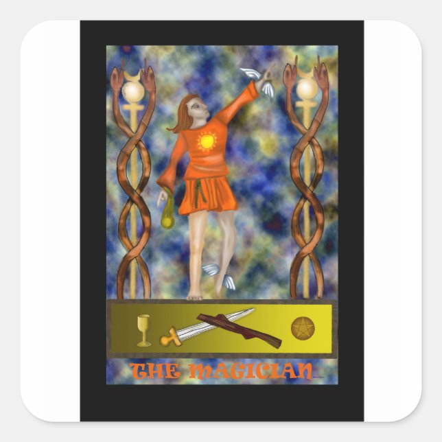 The Magician - Sticker (Front)
