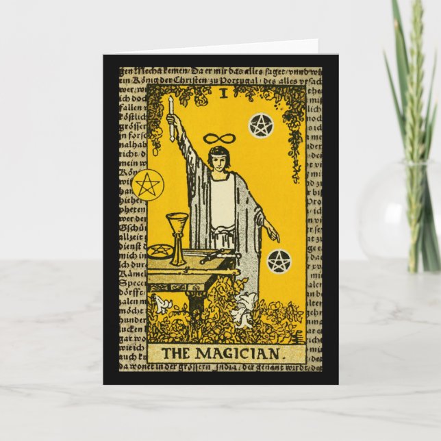 The Magician Tarot Card (Front)