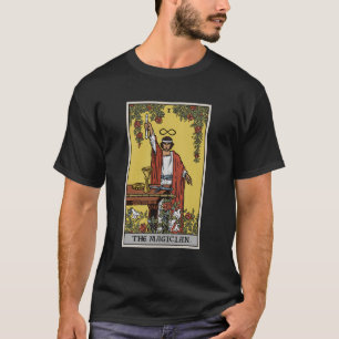 The Magician Tarot Card Pagan Witch Divination Occ T-Shirt
