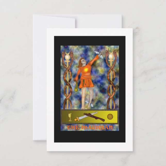 The Magician - Thank You Card (Front)